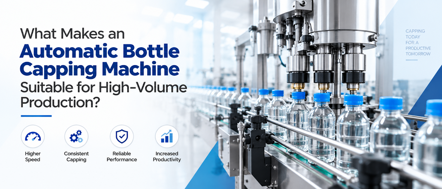 Automatic Bottle Capping Machine Manufacturer